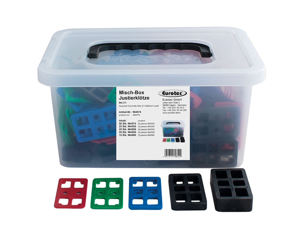 Misch-Box Justierklötze