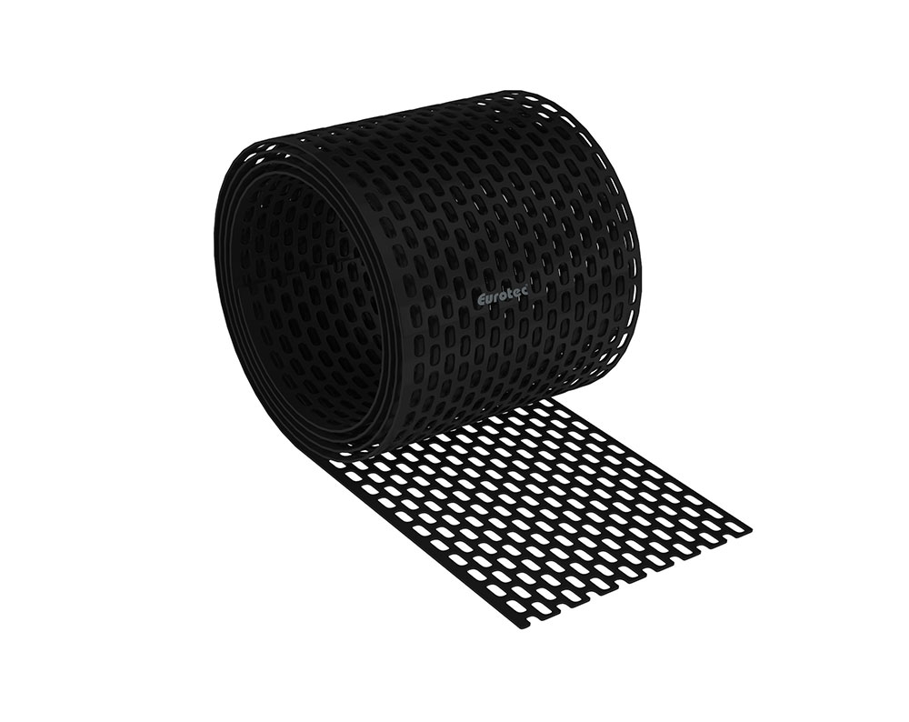 Vogelschutzgitter/Lüftungsprofil 150 schwarz