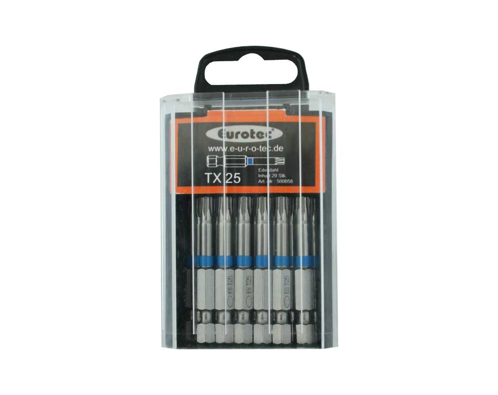 Bit-Set 50 mm Edelstahl; TX 15