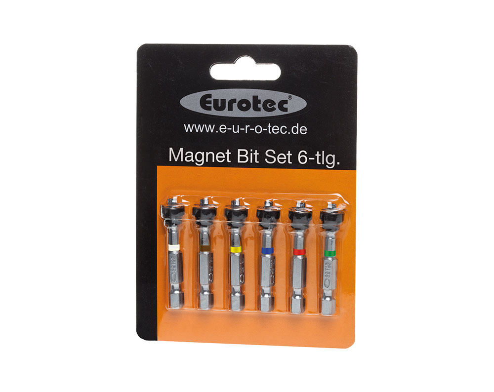 Magnet-Bit-Set 50 mm; TX 10/15/20/25/30/40 á 1 Stück