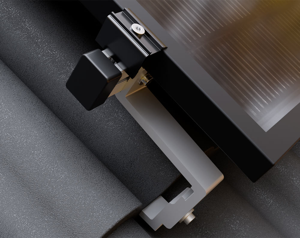 Endkappen Montageprofil Steildach