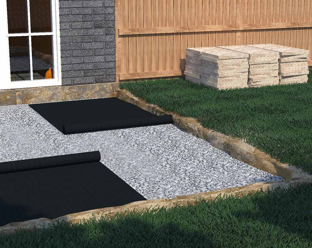 Wurzelvlies-Unterlage; Polypropylen