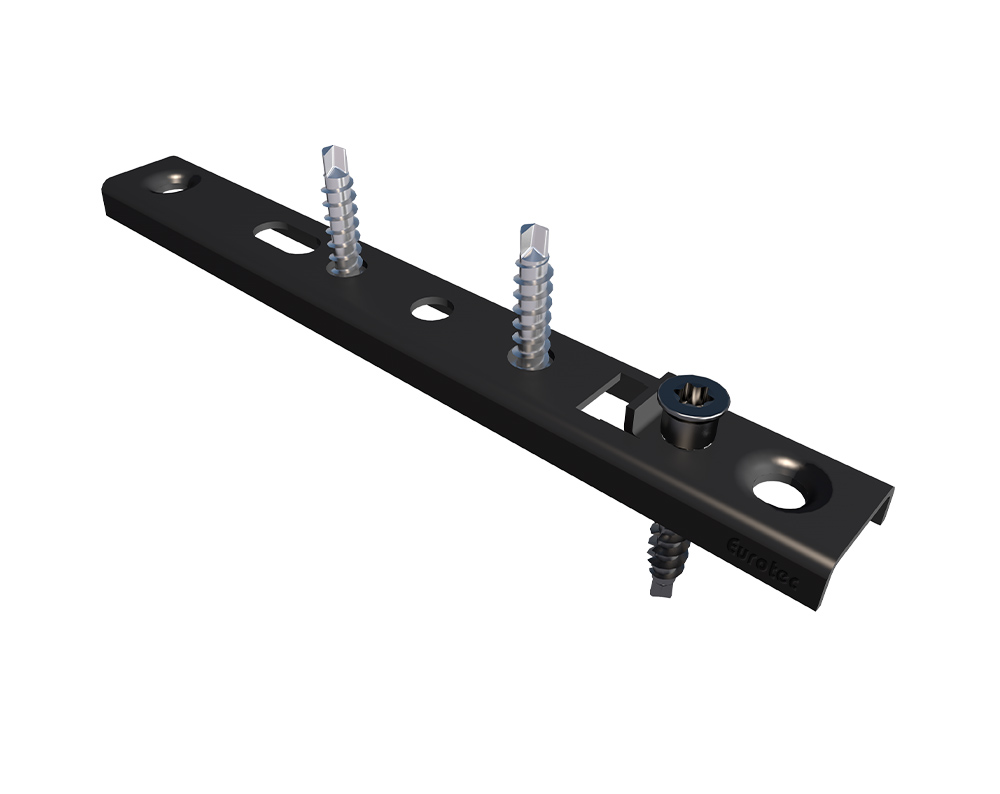 FassadenClip; schwarz