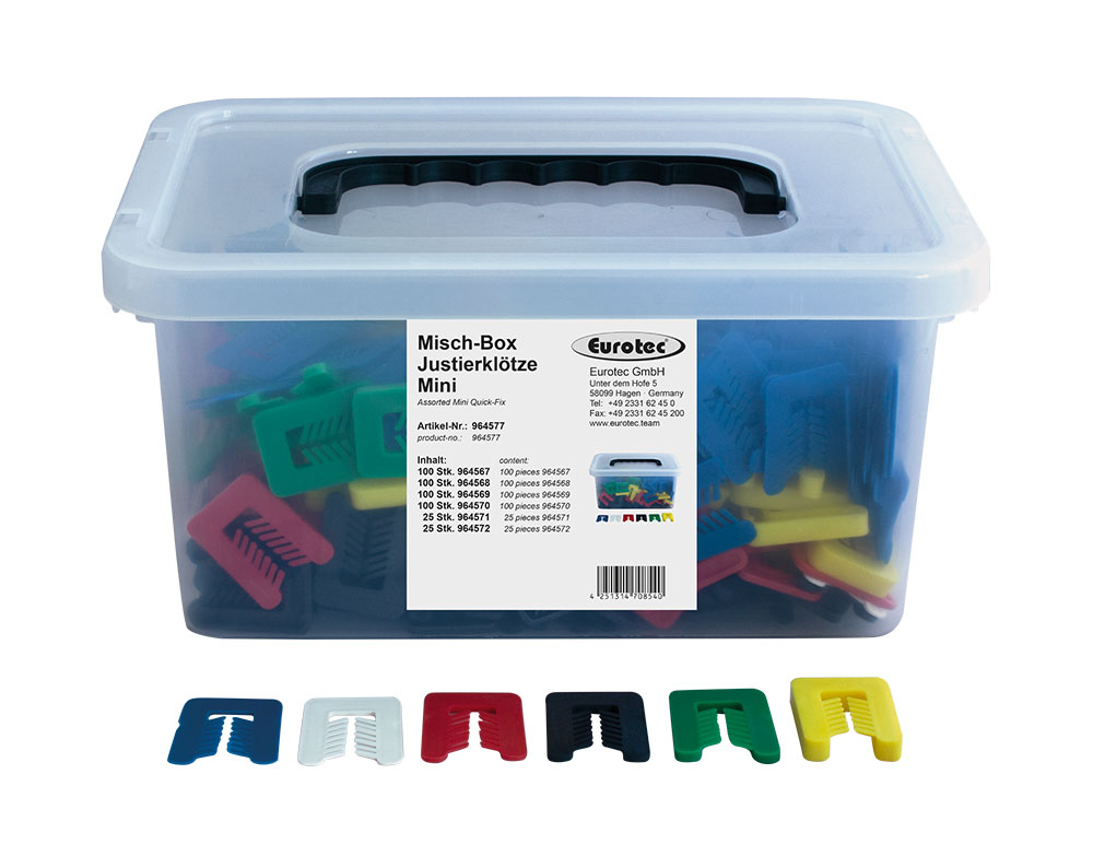 Misch-Box Justierklötze Mini