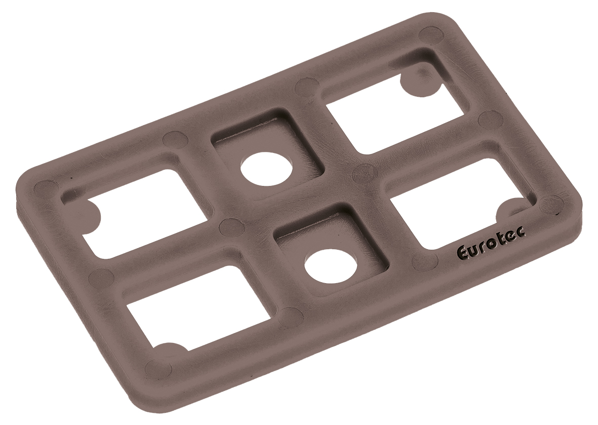 Justierklotz schwarz